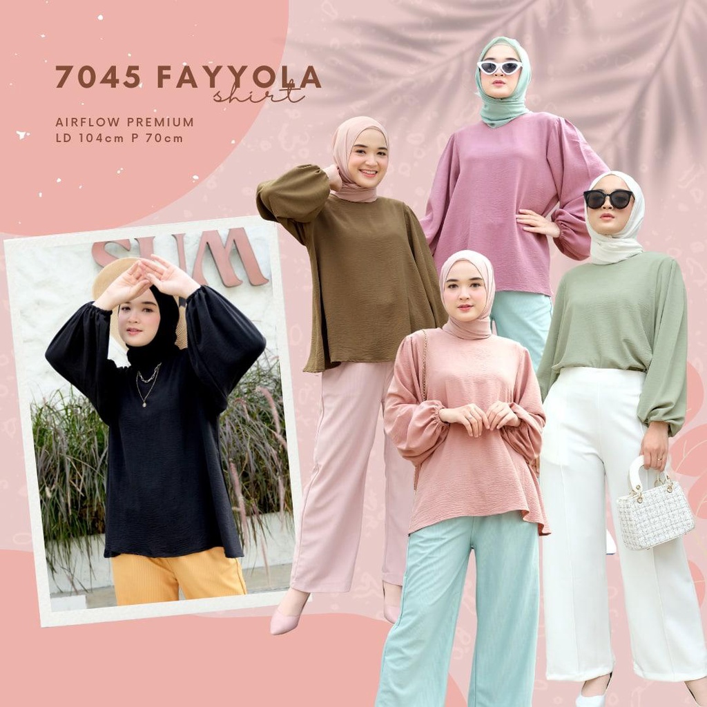 FAYYOLA SHIRT / ATASAN / BLOUSE KERJA