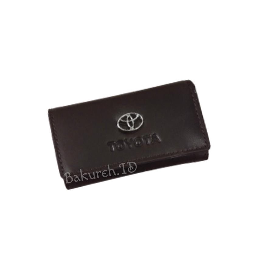 Dompet STNK - Gantungan Kunci Mobil TOYOTA KULIT SAPI ASLI - GOOD SHOOPING