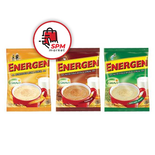 

Energen Sereal Vanilla / Cokelat / Kacang Hijau 29gr (grosir murah dus isi 16 renceng)