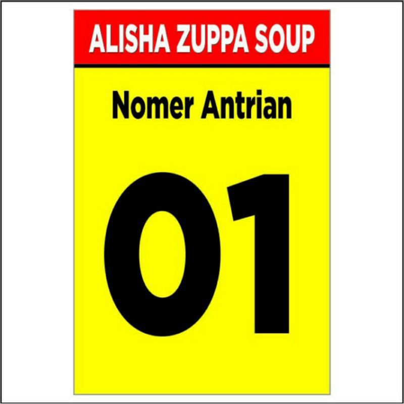 

STIKER VINYL NOMER ANTRIAN 6x4CM