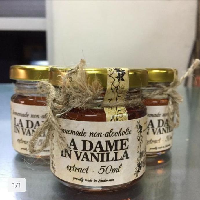 

VANILLA EXTRACT NON ALKOHOL LA DAME 50 ML