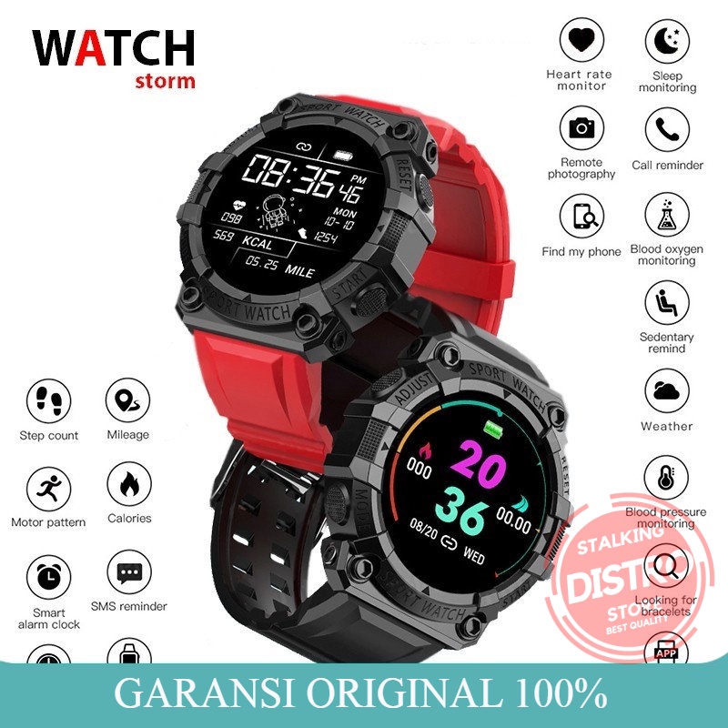 Jam Tangan Pria Wanita Digital Smartwatch Bluetooth Heart Rate Sport SMARTWATCH Y56