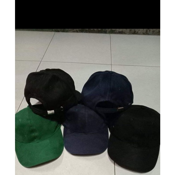 topi polos dewasa