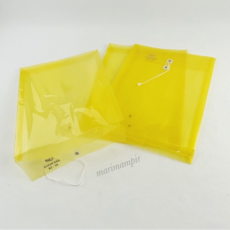

MAP PLASTIK TALI UKURAN FOLIO / F4 WARNA KUNING