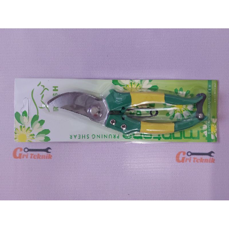 GUNTING DAHAN MERK RUSH ATAU KENMASTER 7 INCI / GUNTING BUNGA / GUNTING TANAMAN  / GUNTING STICK / G