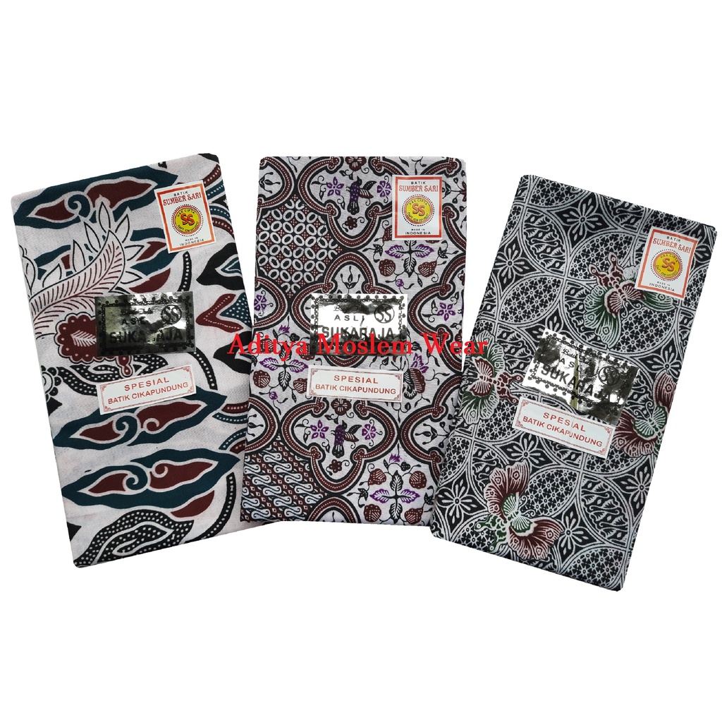 PAKET 4 PCS KAIN JARIK MELAHIRKAN SUKARAJA SAMPING KEBAT TAPIH BATIK HALUS