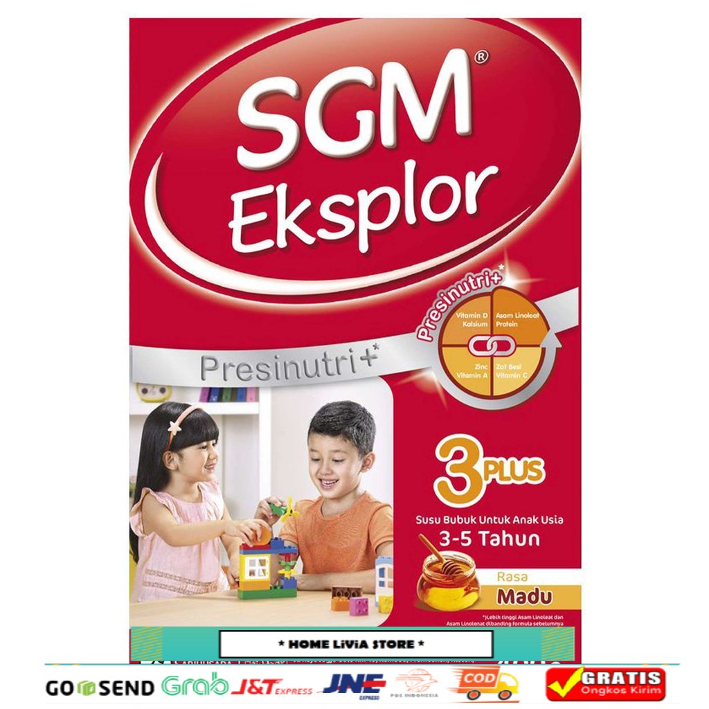 

SGM Eksplor 3 Plus Madu 400 g