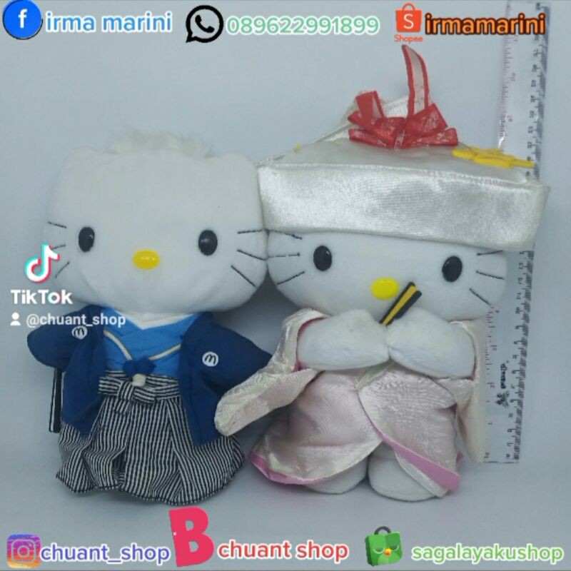 PRELOVED boneka hk couple mcd japannese GOOD CONDITION