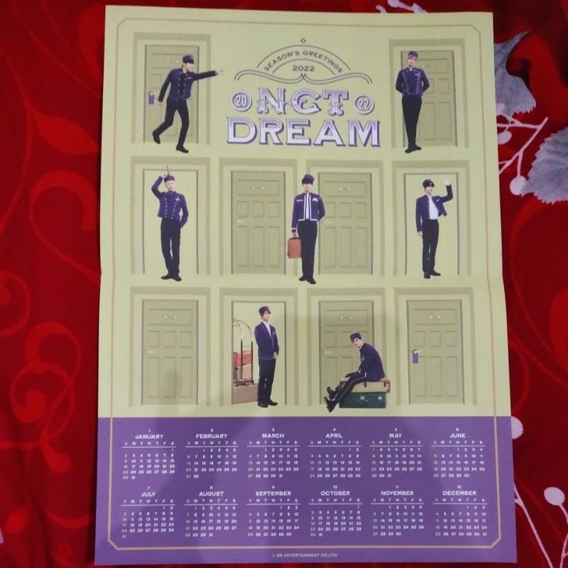 

FOLDED POSTER KALENDER NCT DREAM SG22 FP DREAM SG22