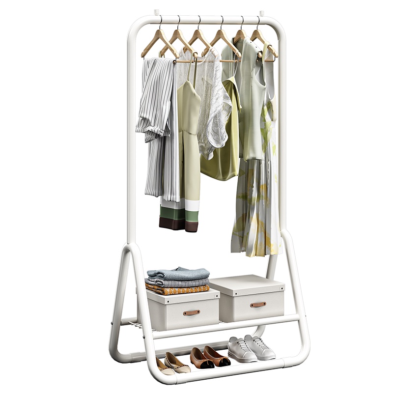 Rak Gantungan Baju Serbaguna Stand Cloth Hanger Gawang Rak Jemuran Pakaian Portable