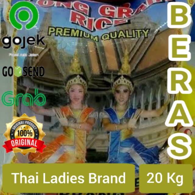 

Beras 20 Kg Thai Ladies Brand Long Grain Rice