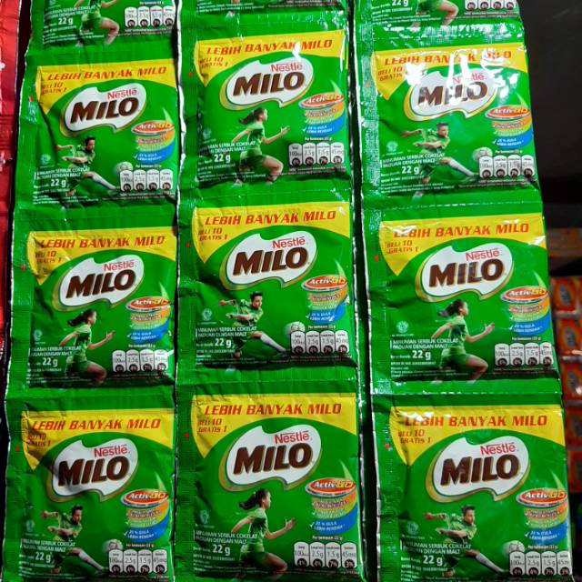 

MILO RENCENG ISI 10 BONUS 1 BUNGKUS @22gram