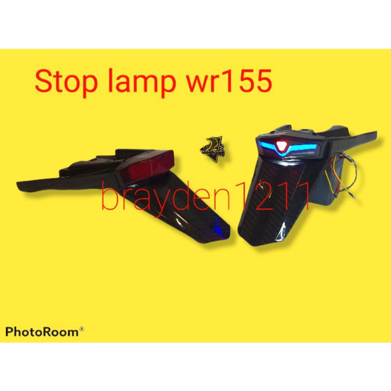 STOP LAMP 3IN1 WR150/SPAKBOR BELAKANG YAMAHA WR150/UNDERTRAIL WR150/SPAKBOR BELAKANG PLUS LAMPU WR