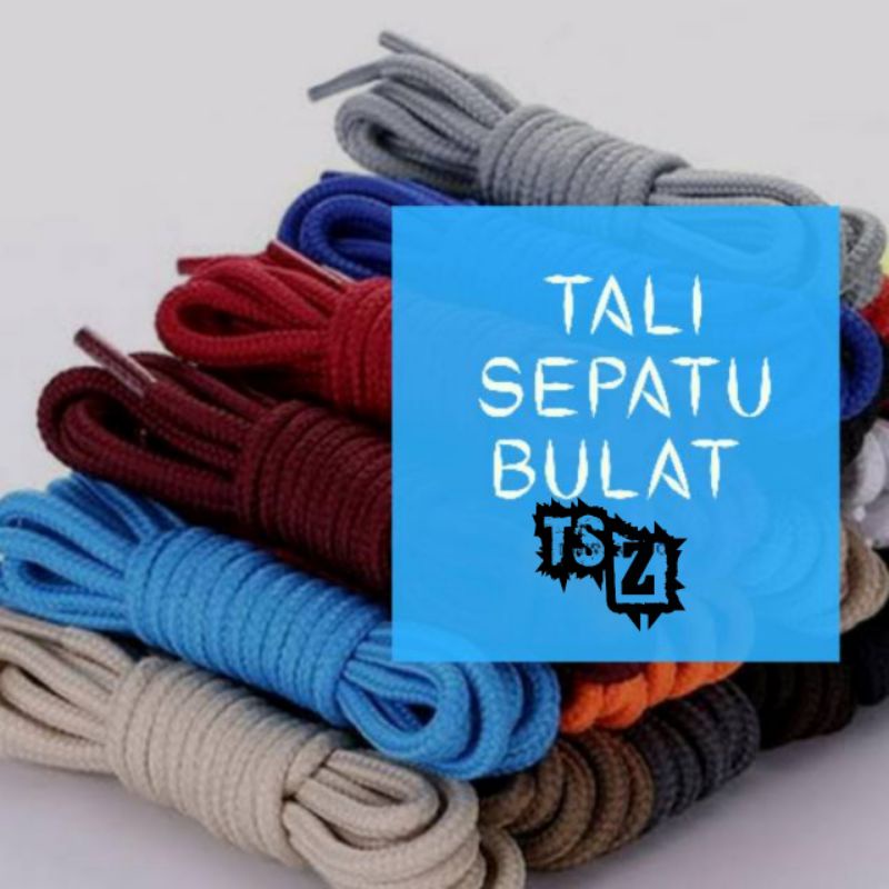 Tali Sepatu Bulat / Tali Sneakers Bulat / Tali Hoodie