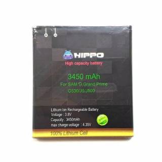 Baterai Hippo Samsung J5 2016 J510 3100 mAh / J2 Prime Grand Prime G530 J5 J500 J3 2016 3450 mAh