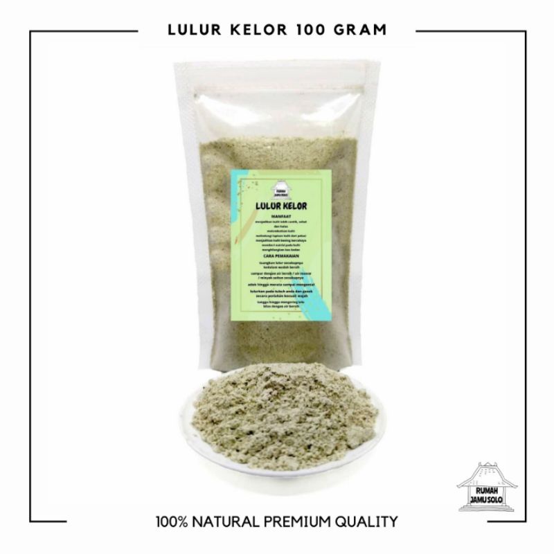 

Premium Lulur kelor lulur rempah jawa 100gram