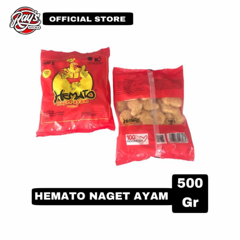 

Hemato Naget Ayam 500gr - Nugget chicken Serbaguna