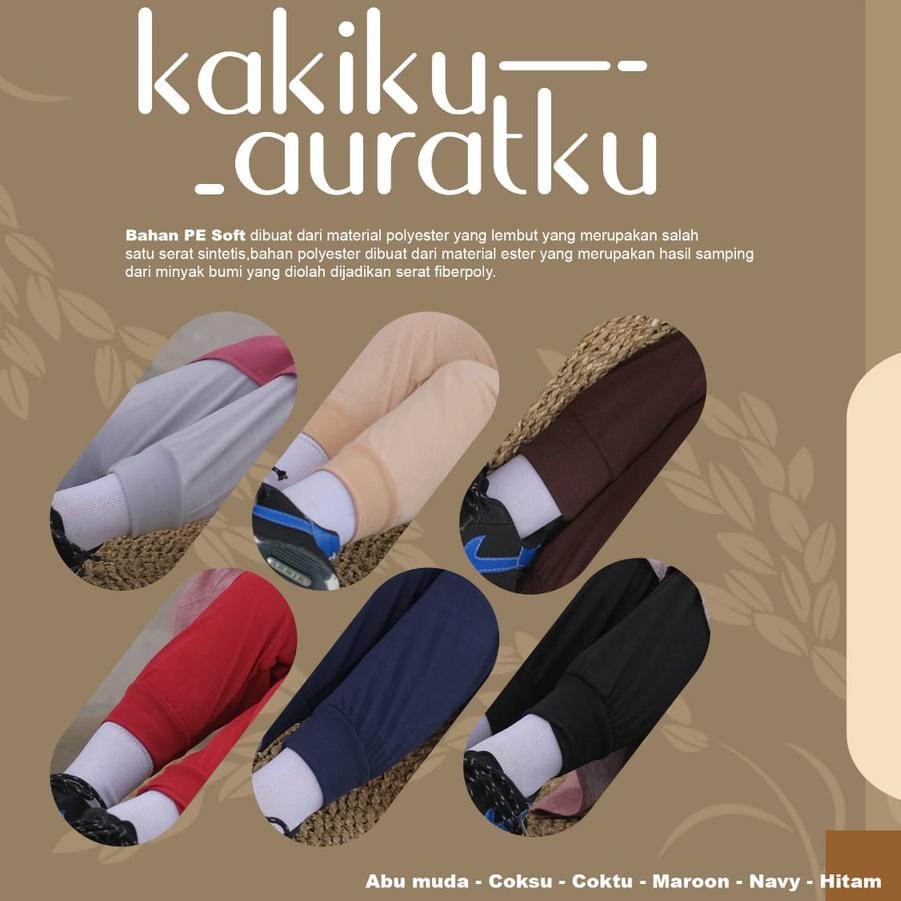 Celana Inner anak rib daleman gamis celamis kids sd tk aurany katun panjang musimah murah