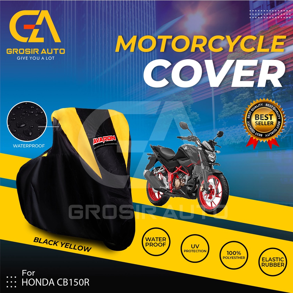 Sarung Motor AVARON CB 150 R Penutup Pelindung Body Cover Motor Warna Anti Air Merk Avaron