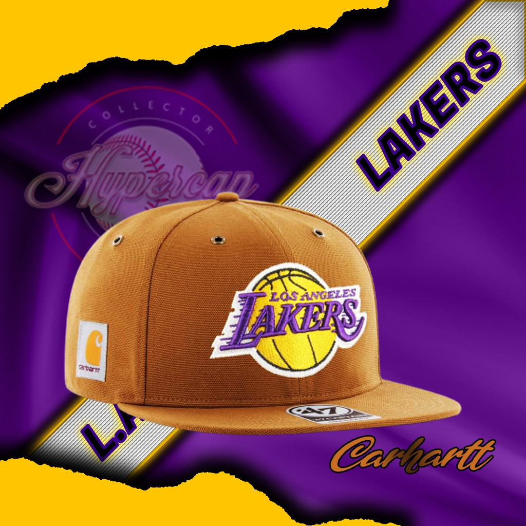 LOS ANGELES LAKERS X CARHARTT CAPTAIN CAP | Topi 47 Brand