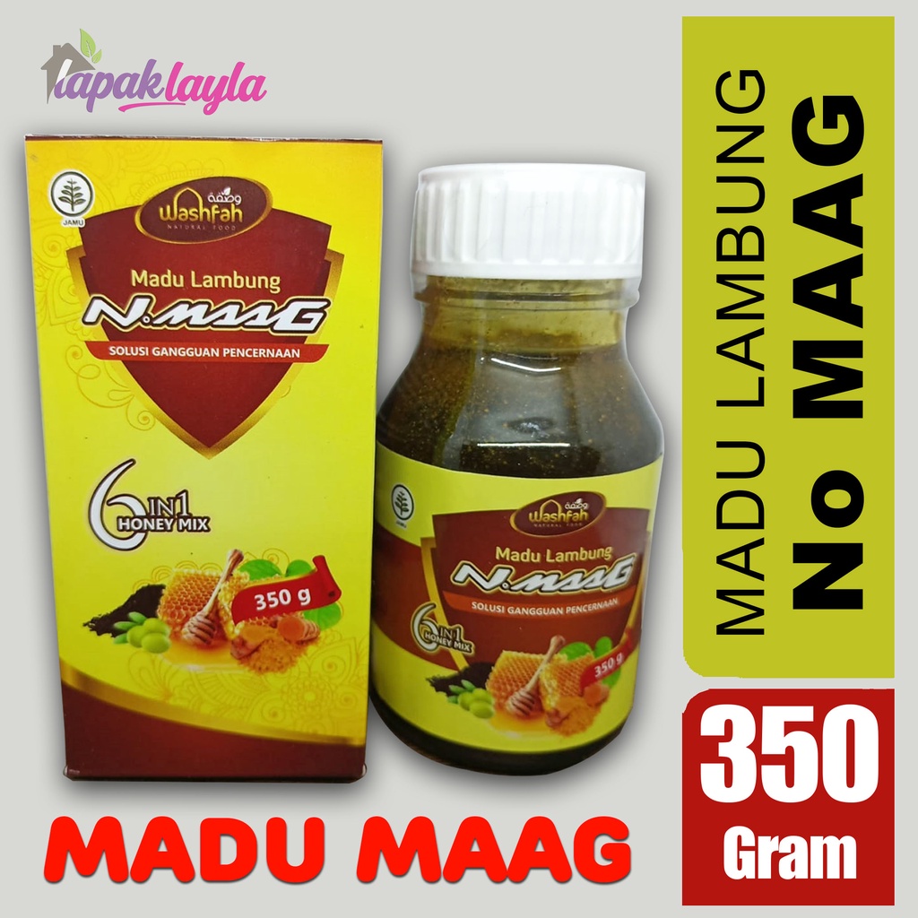 MADU LAMBUNG MADU MAAG NO MAAG 350 GRAM