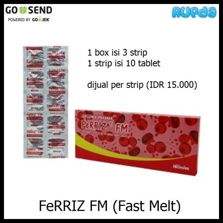 Nicholas Ferriz Fm Fast Melt Suplemen Zat Besi Anak Dan Dewasa