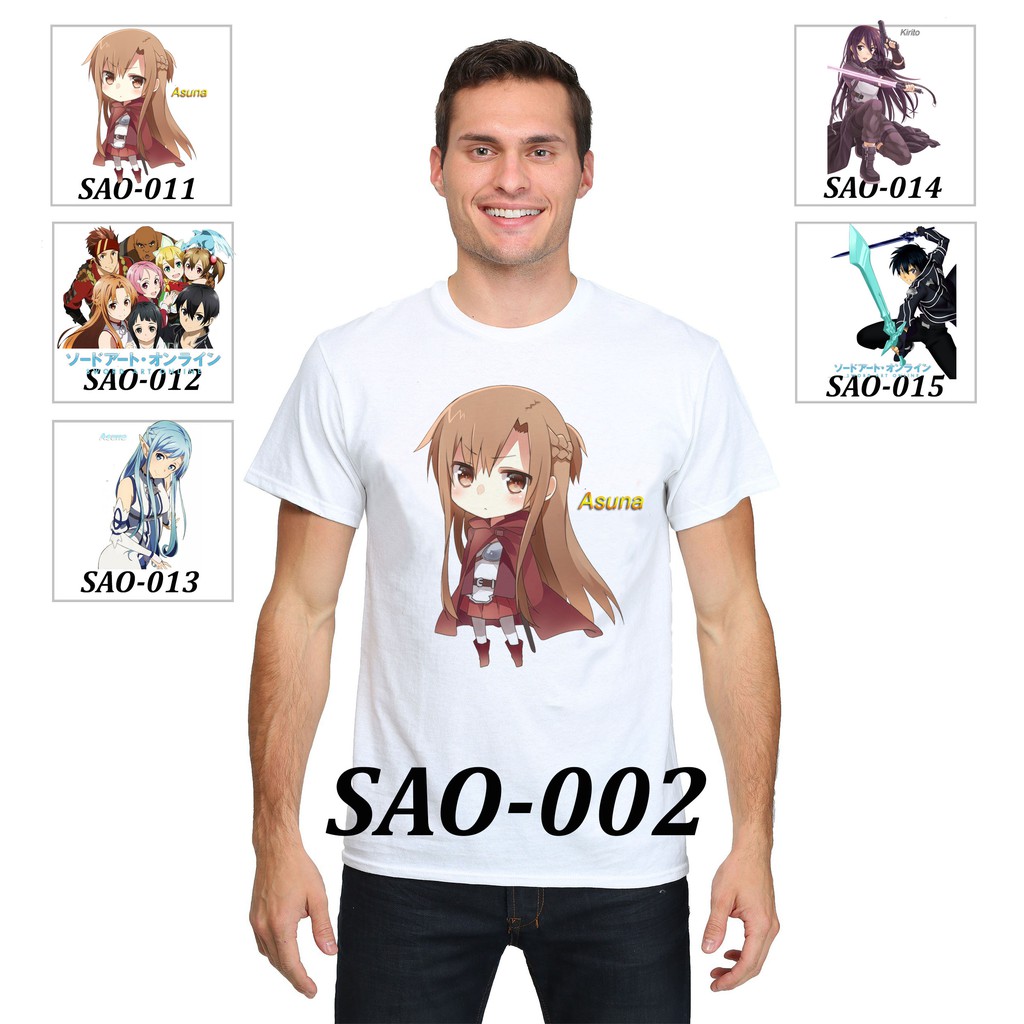 [FREE NAMA !!] Kaos Sword Art Online
