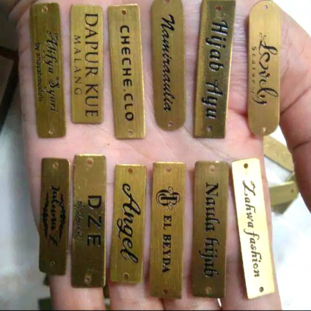 Plat label hijab jilban kerudung Shopee Indonesia