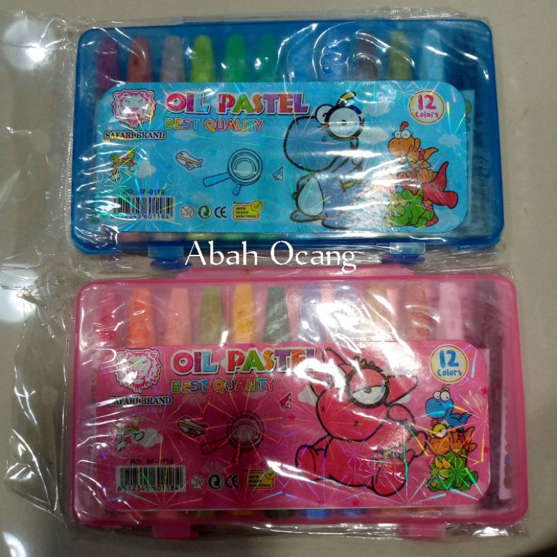 

KRAYON MINYAK OIL PASTEL SAFARI BRAND SF-0118