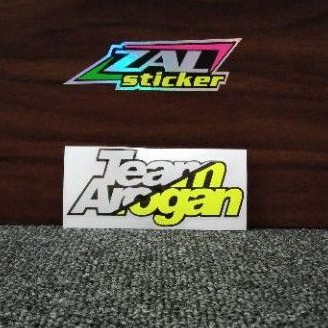 

Sticker team arogan kotak