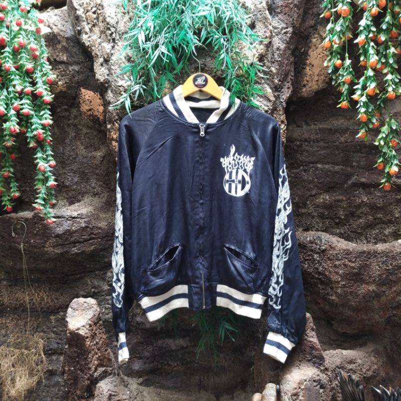 Sukajan//harley davidson//jaket harley davidson