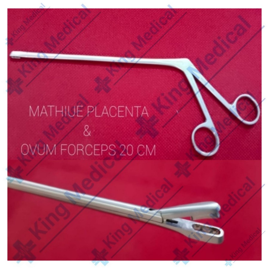 Mathieu Placenta Ovum Forcep 20cm Premium Quality