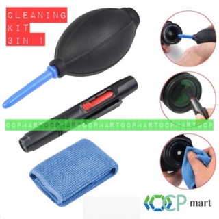 Jual Cleaning Kit 3 in 1 Cleaning Set pembersih lensa kamera Mirrorless