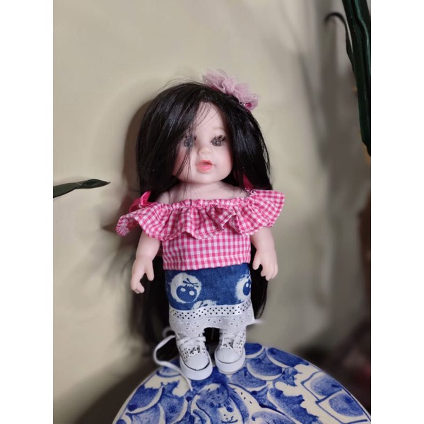 baju boneka vinyl, reborn, lukthep size 12 inch