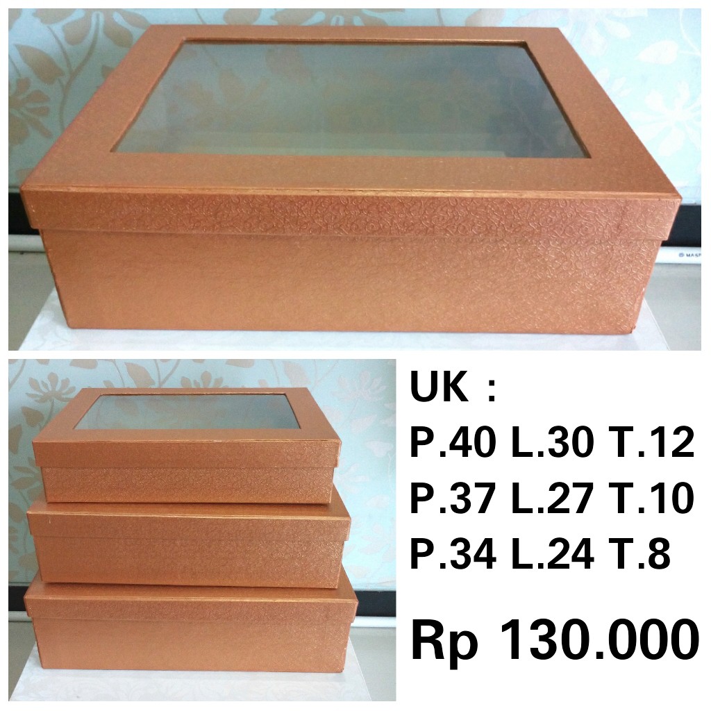 

hantaran pernikahan box flury