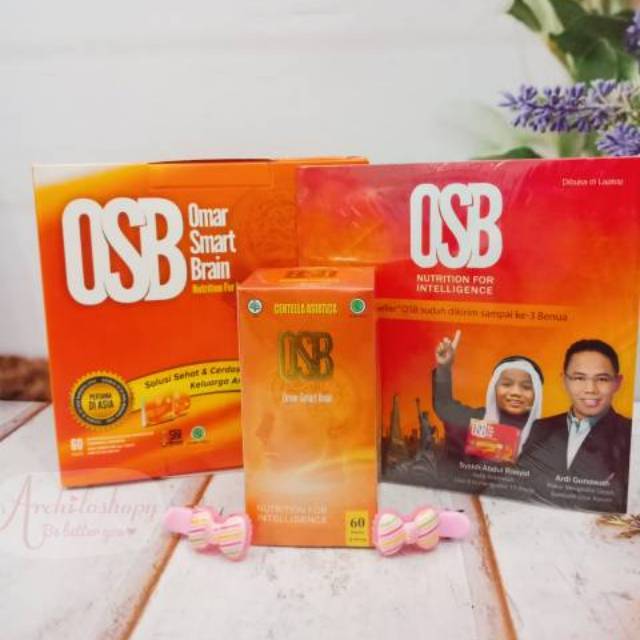 OSB - Omar Smart Brain ASLI Halal ORI Obat Herbal Nutrisi Vitamin Otak Anak Nafsu Makan Lahap Promil