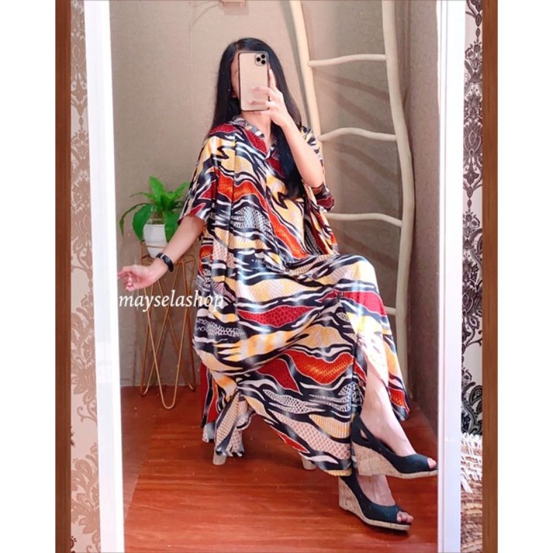 DrESS KELELAWAR KANCING LD 180 CM RAYON