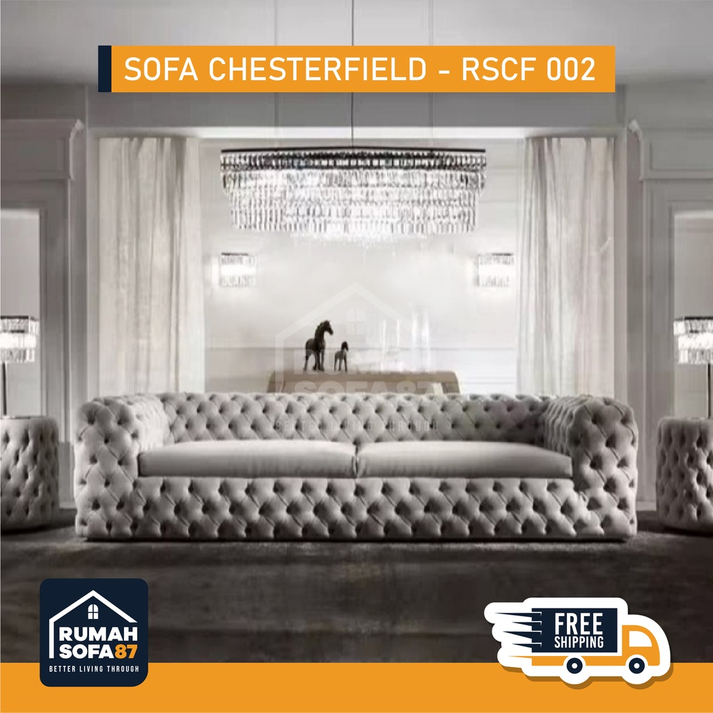 Sofa 321 klasik Chesterfield - RSCF 002