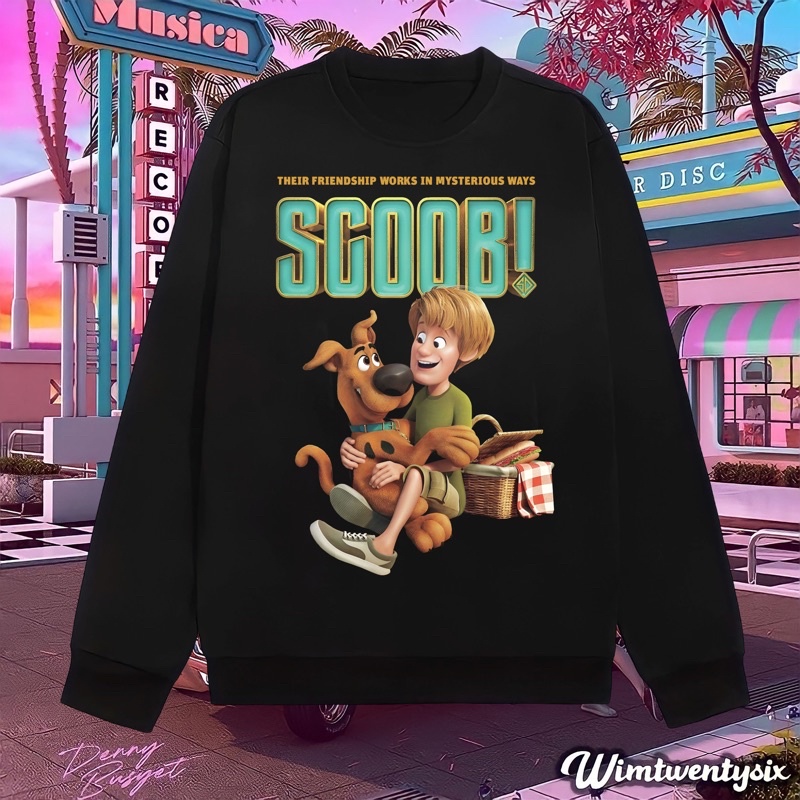 sweatwer | sweatshirt | crewneck | cartoon scooby doo retro