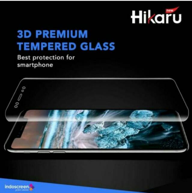 Tempered glass samsung Note 9 3D Hikaru full cover [FULL GLUE]