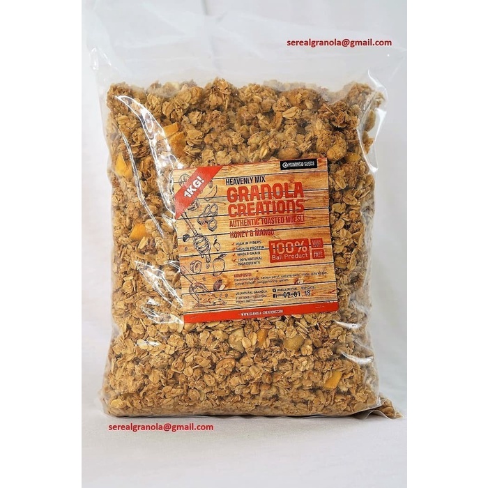 

Jual Granola Creations Honey Manngo Manggo Delight 1 Kg