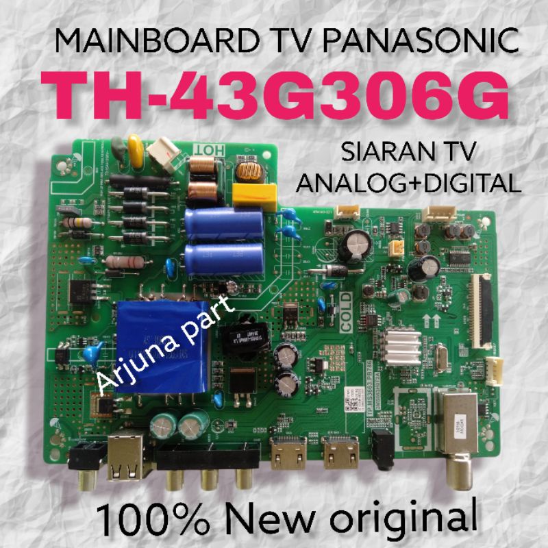 Mainboard TV Panasonic TH-43G306G/ MB TV Panasonic TH-43G306G / MB Panasonic TH-43G306G / MB TH-43G3