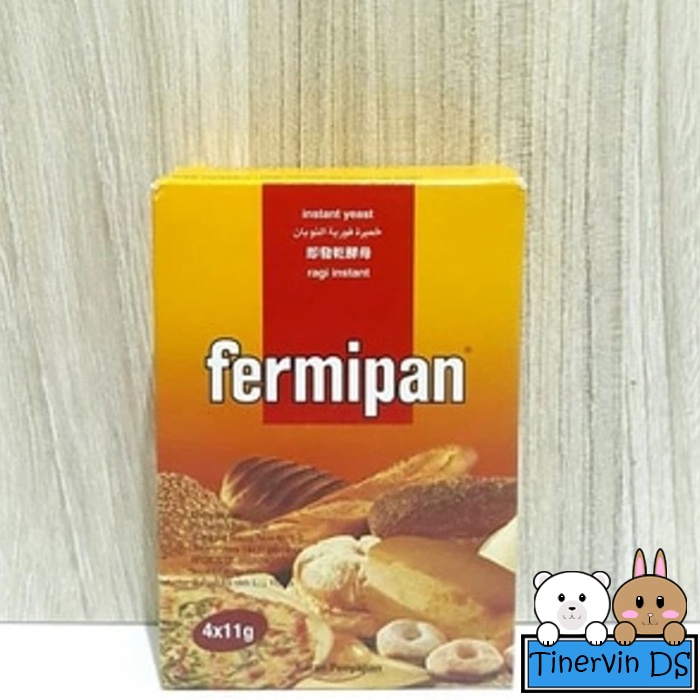 

Ragi Instant / Instant Yeast - Fermipan - Dus Isi 4 Sachet x 11gr