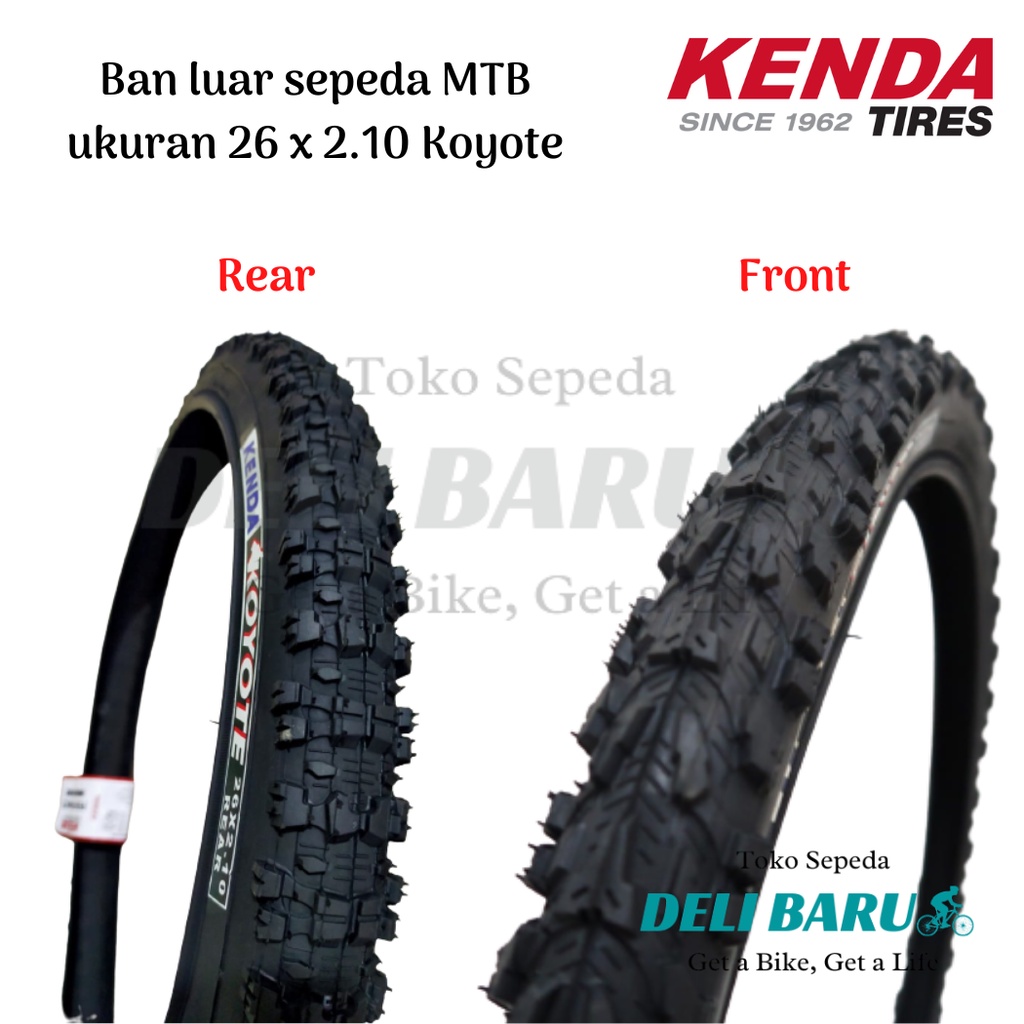 Kenda Ban luar 26 x 2.10 KOYOTE sepeda MTB federal