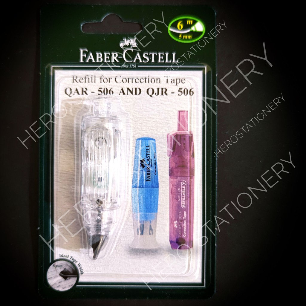 

Faber-castell refill for correction tape QJR-506 QAR-506 QBR-506 QDR-506