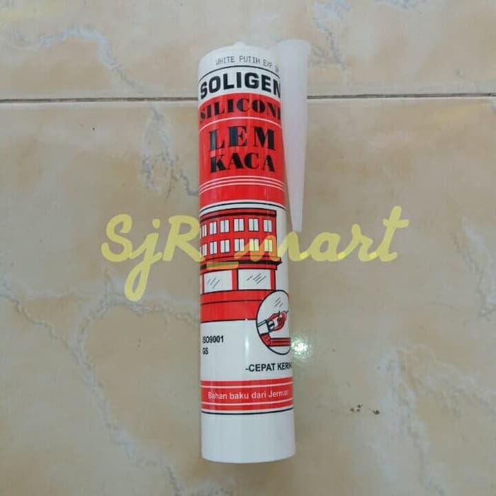

LEM KACA AQUARIUM 300 ML SOLIGEN / LEM SEALANT BOTOL / LEM SILIKON