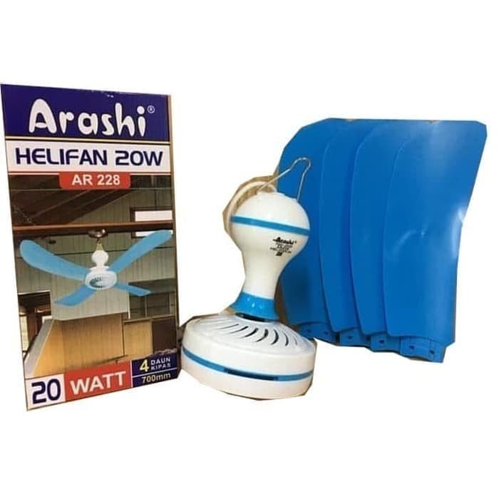 Arashi Kipas Angin Gantung Helifan 20 Watt AR-228 / Fan