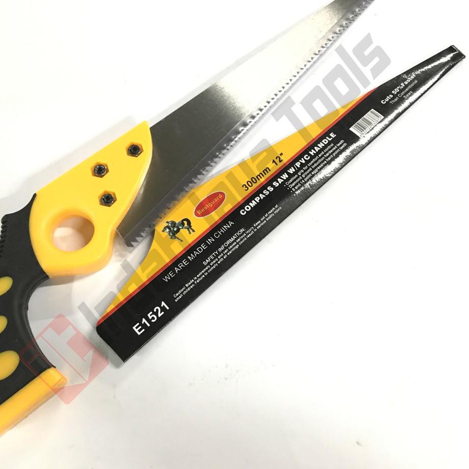 [🆕amanah99✔️] BESTGUARD E1521 Gergaji Kompas 12 Inch - Gergaji Lancip Serbaguna Kopi Cengkeh Gorok