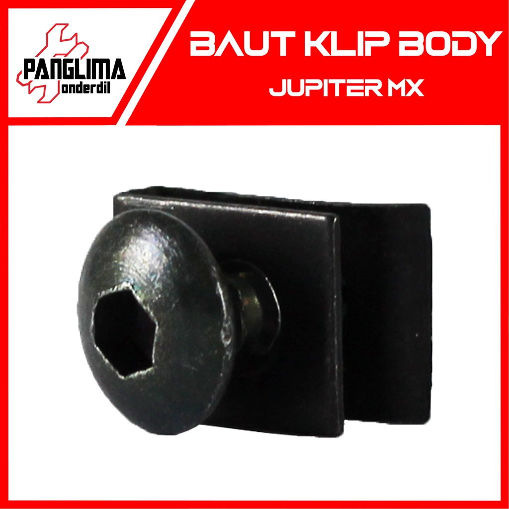 Baut Klip Yamaha Jupiter MX Kunci L Baud Body-Bodi Clip