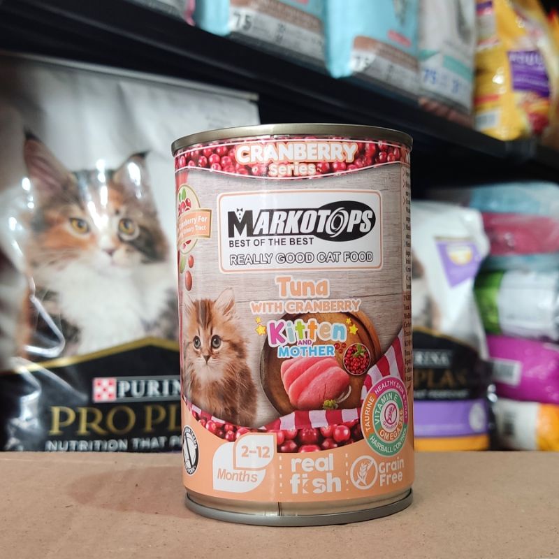 Markotops Kitten Tuna 400gr - Makanan Kucing Kaleng